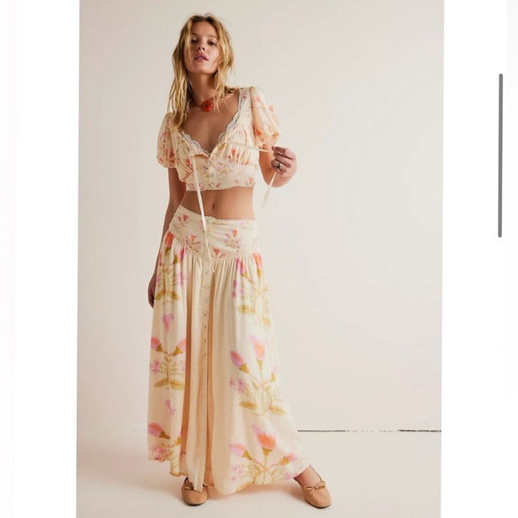 Free People Easy To Love Skirt Size M - Picture 1 of 6